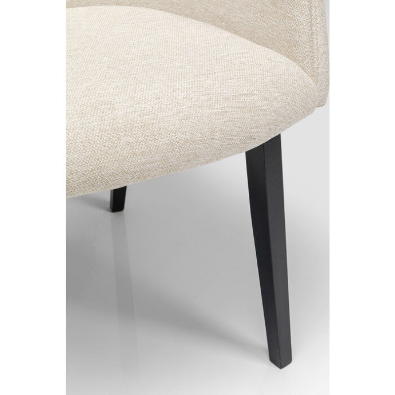 Chair with Armrest Modino Cream